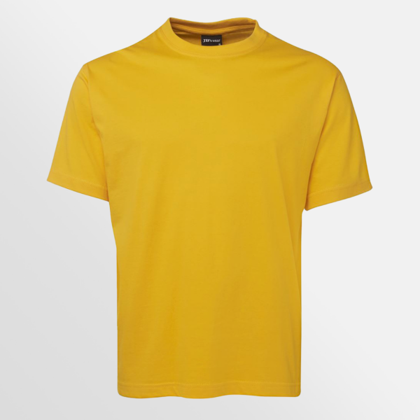 Custom Printed T-shirts Gildan Mens JB Tee Yellow