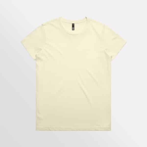 Custom T-shirt Printing AS Colour Maple Tee Butter