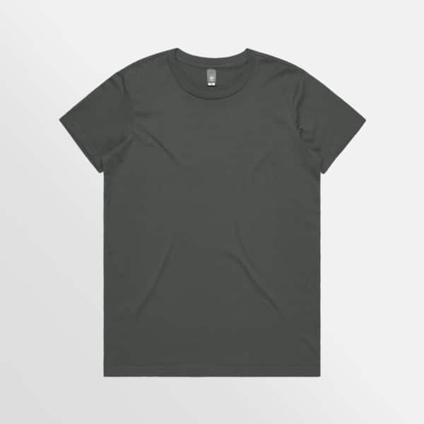 Custom T-shirt Printing AS Colour Maple Tee Charcoal