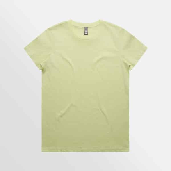 Custom T-shirt Printing AS Colour Maple Tee Lime