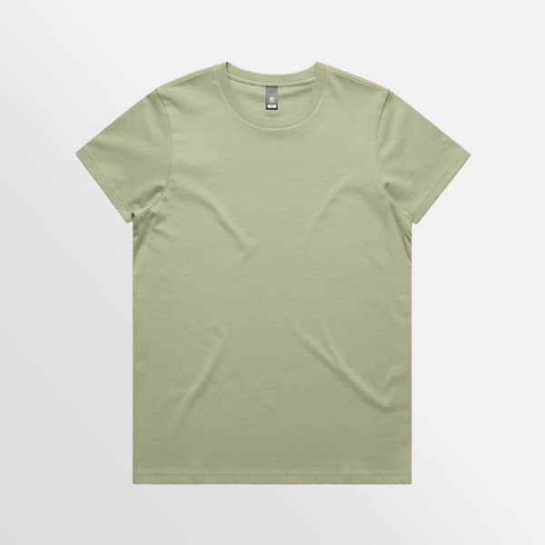 Custom T-shirt Printing AS Colour Maple Tee Pistachio