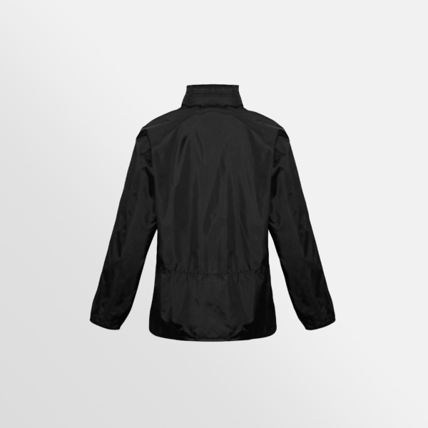 Custom T-shirt Printing QTCO Biz Collection Spinnaker Jacket Black back