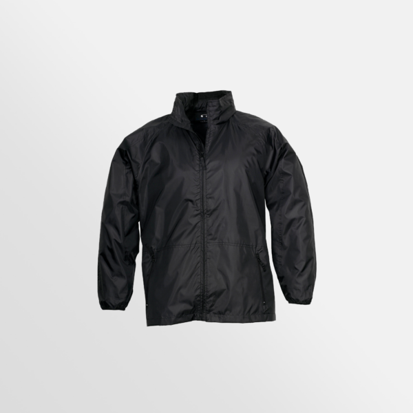 Custom T-shirt Printing QTCO Biz Collection Spinnaker Jacket Black front