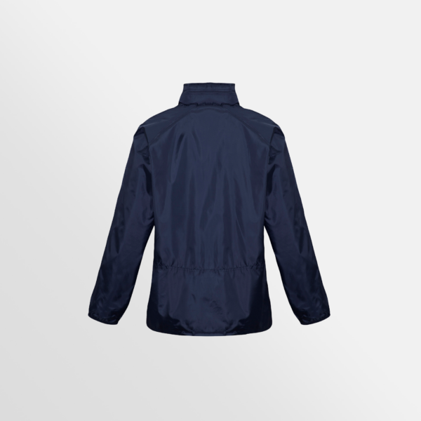 Custom T-shirt Printing QTCO Biz Collection Spinnaker Jacket Navy back