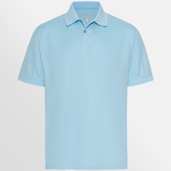Custom Printed T-shirts Sporte Leisure Spaero Polo Cloud Blue
