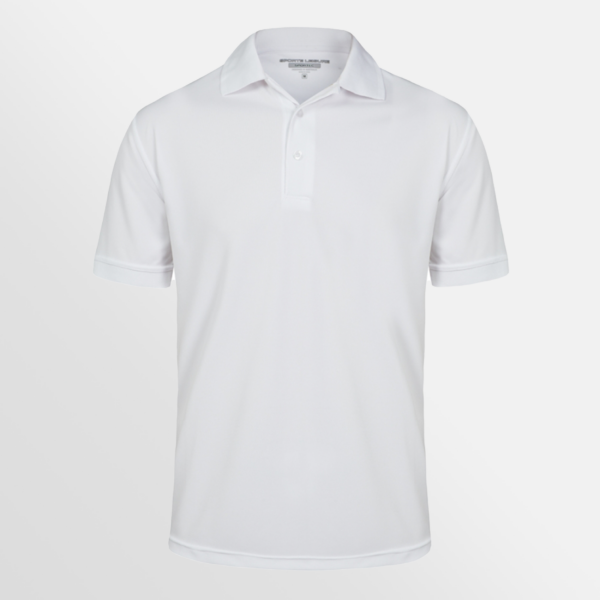 Custom Printed T-shirts Sporte Leisure Spaero Polo White