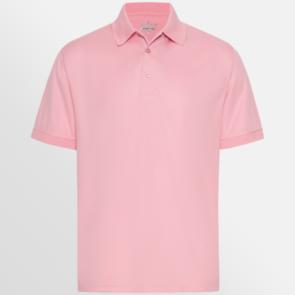 Custom Printed T-shirts Sporte Leisure Spaero Polo Rose Pink