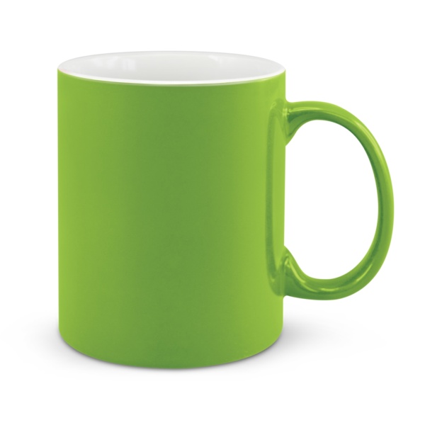 Custom Printed Merch QTCO Trends 104193 Arabica Coffee Mug Light Green