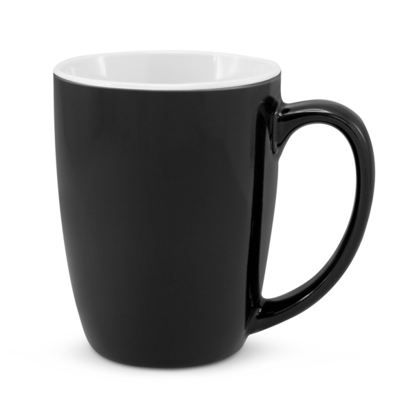 Custom Printed Merch QTCO Trends 105649 Sorrento Coffee Mug Black