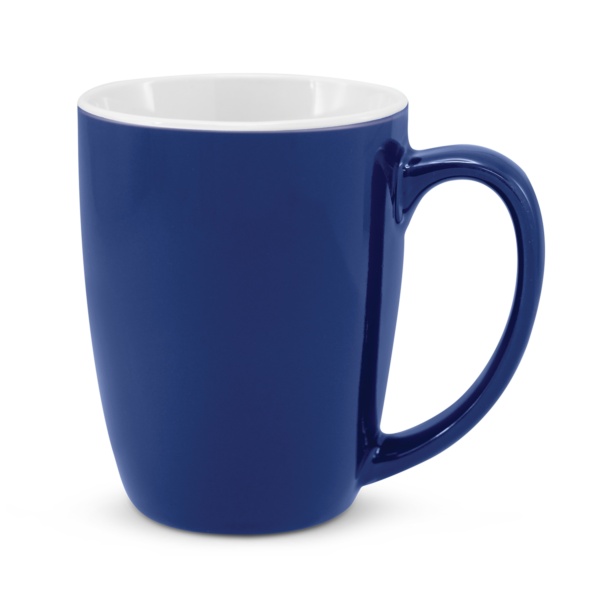 Custom Printed Merch QTCO Trends 105649 Sorrento Coffee Mug Dark Blue