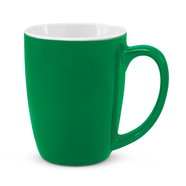 Custom Printed Merch QTCO Trends 105649 Sorrento Coffee Mug Dark Green
