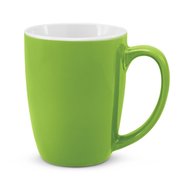 Custom Printed Merch QTCO Trends 105649 Sorrento Coffee Mug Light Green