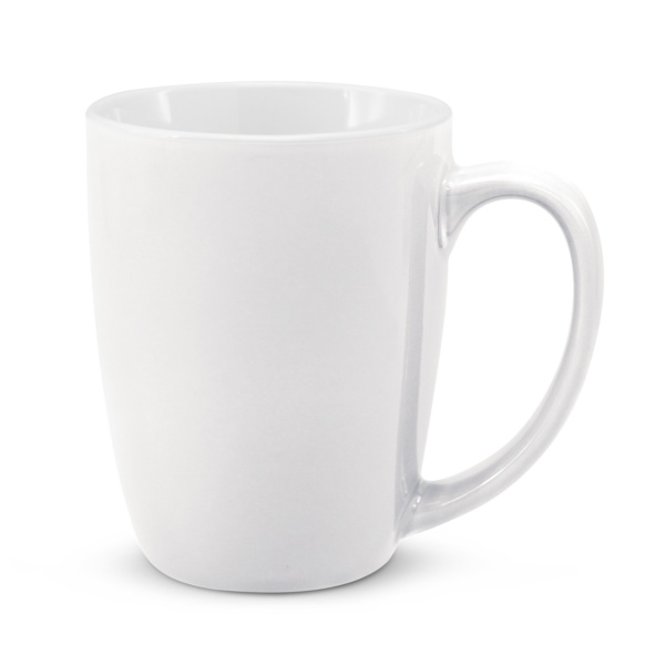 Custom Printed Merch QTCO Trends 105649 Sorrento Coffee Mug White