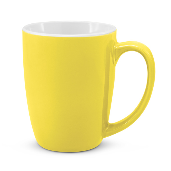 Custom Printed Merch QTCO Trends 105649 Sorrento Coffee Mug Yellow