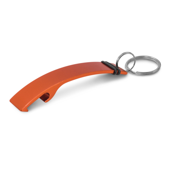 Custom Printed Merch QTCO Trends 106174 Toronto Bottle Opener Key Ring Orange