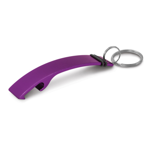 Custom Printed Merch QTCO Trends 106174 Toronto Bottle Opener Key Ring Purple