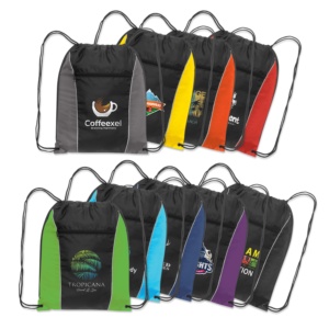 Custom Printed Merch QTCO Trends 107673 Ranger Drawstring Backpack