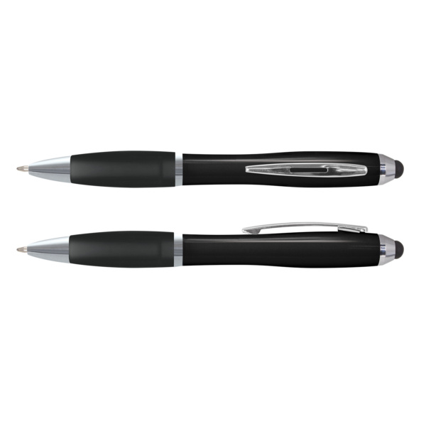 Custom Printed Merch QTCO Trends 107709 Vistro Stylus Pen Black