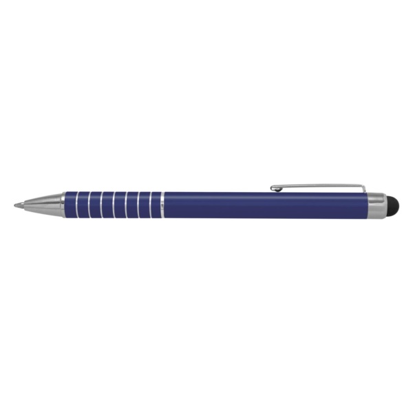Custom Printed Merch QTCO Trends 107754 Touch Stylus Pen Dark Blue