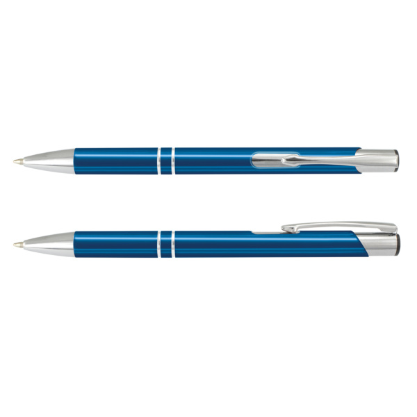 Custom Printed Merch QTCO Trends 108431 Panama Pen Dark Blue