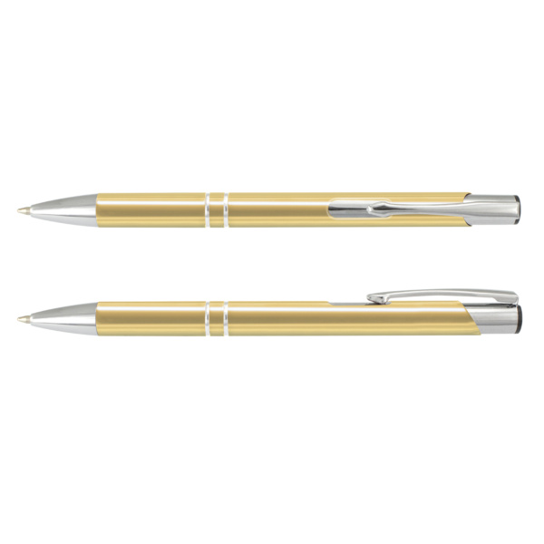 Custom Printed Merch QTCO Trends 108431 Panama Pen Gold