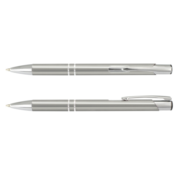 Custom Printed Merch QTCO Trends 108431 Panama Pen Silver