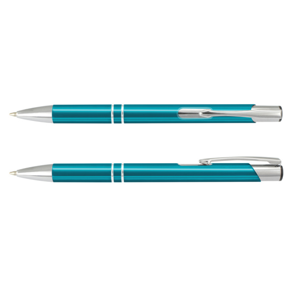 Custom Printed Merch QTCO Trends 108431 Panama Pen Teal