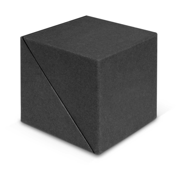 Custom Printed Merch QTCO Trends 109943 Desk Cube Black