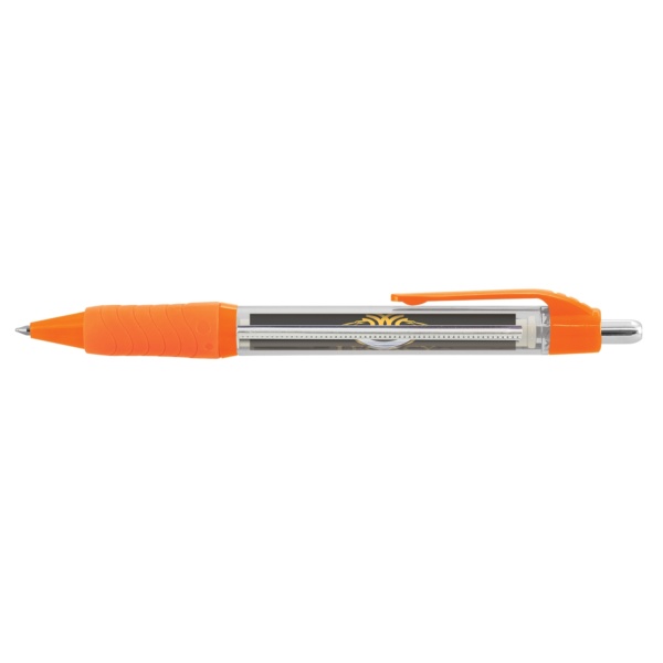 Custom Printed Merch QTCO Trends 110826 Aries Banner Pen Orange