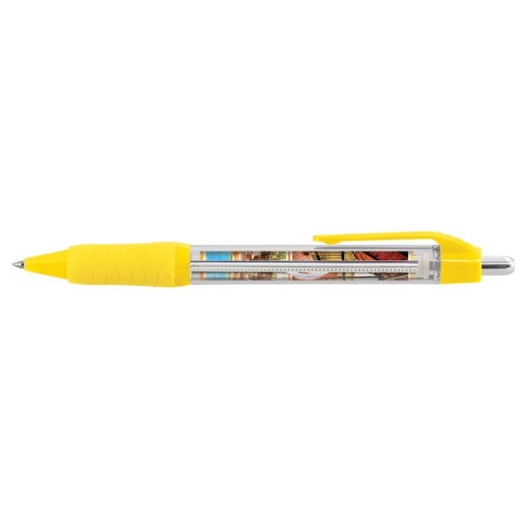 Custom Printed Merch QTCO Trends 110826 Aries Banner Pen Yellow