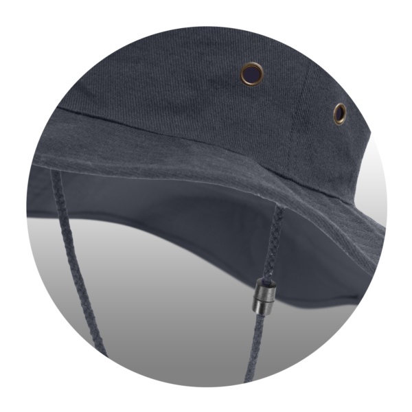 Custom Printed Merch QTCO Trends 112787 Cabana Wide Brim Hat