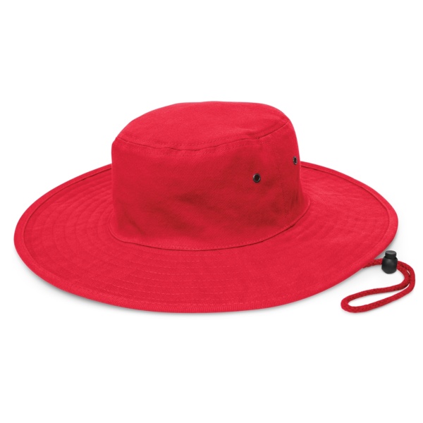 Custom Printed Merch QTCO Trends 112787 Cabana Wide Brim Hat