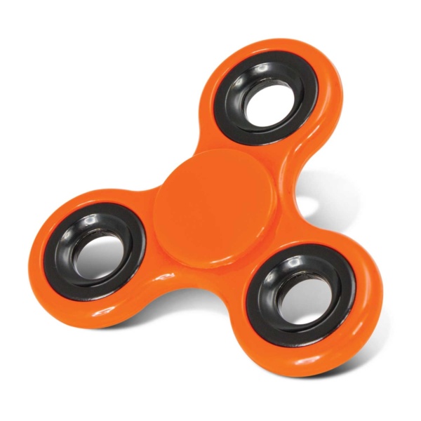 Custom Printed Merch QTCO Trends 113016 Fidget Spinner Orange