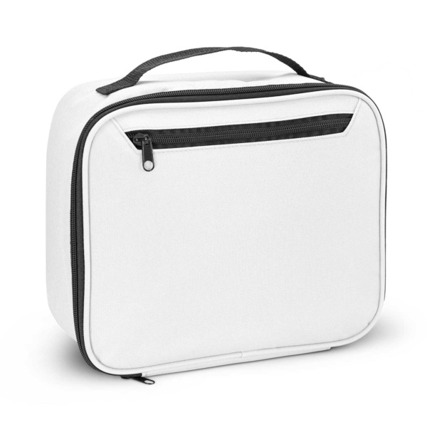 Custom Printed Merch QTCO Trends 113760 Zest Lunch Cooler Bag White
