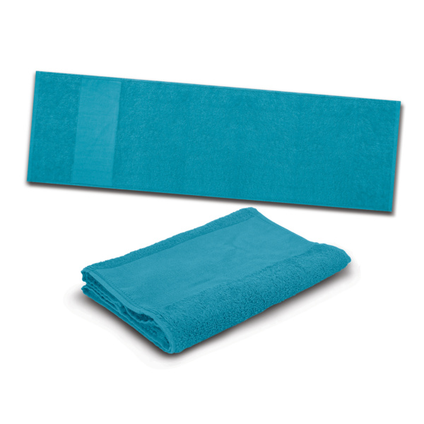 Custom Printed Merch QTCO Trends 115103 Enduro Sports Towel Light Blue