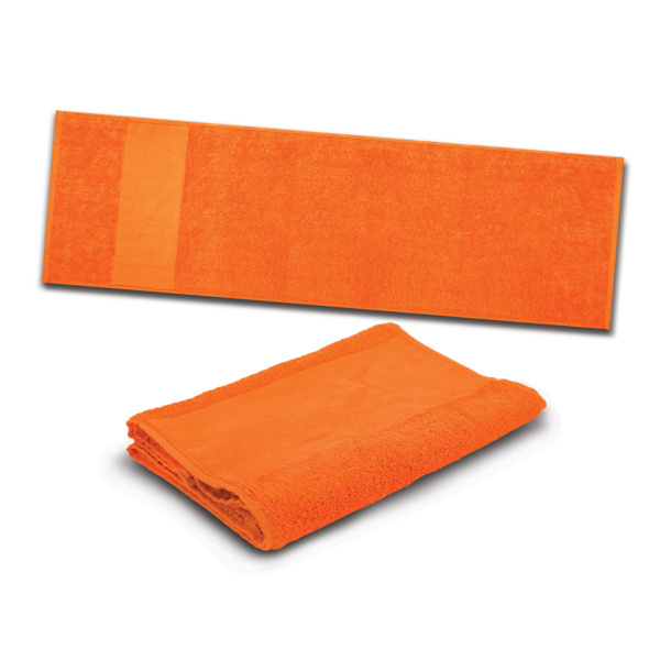 Custom Printed Merch QTCO Trends 115103 Enduro Sports Towel Orange