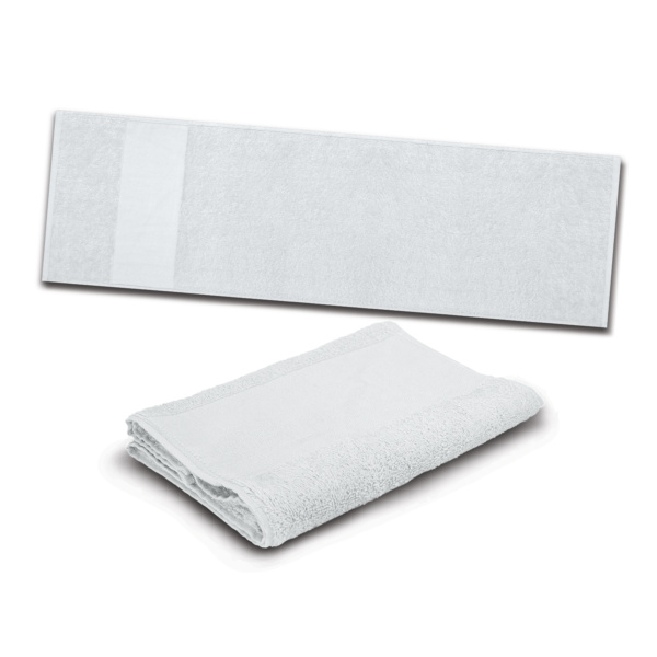Custom Printed Merch QTCO Trends 115103 Enduro Sports Towel White