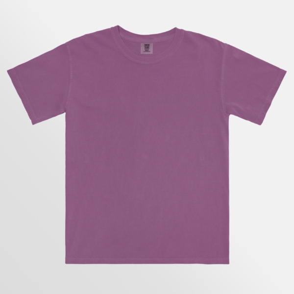 Custom Printed T-shirts Gildan Comfort Colours Berry Tee