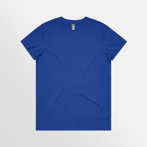 Custom T-shirt Printing AS Colour Maple Tee Bright Royal