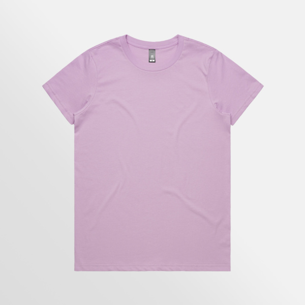 Custom T-shirt Printing AS Colour Maple Tee Lavendar