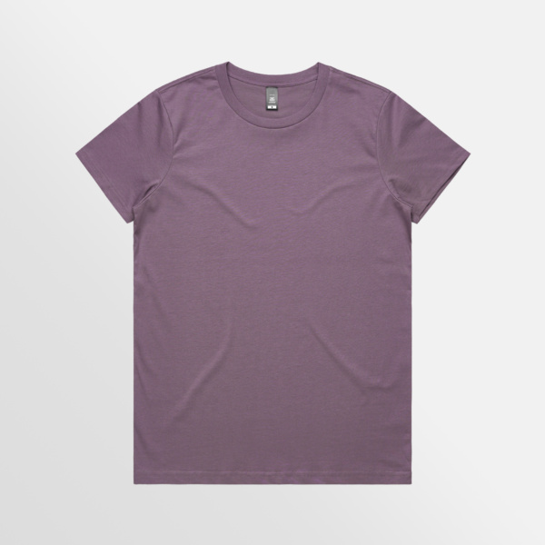Custom T-shirt Printing AS Colour Maple Tee Mauve