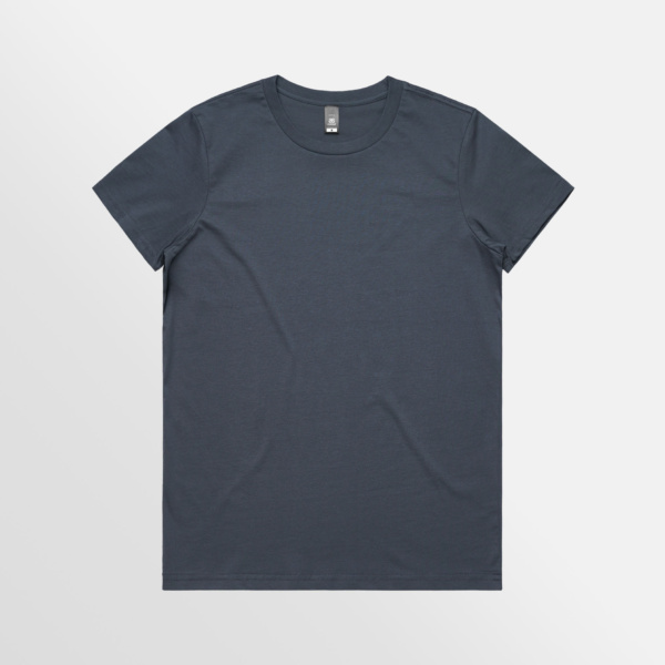 Custom T-shirt Printing AS Colour Maple Tee Petrol Blue