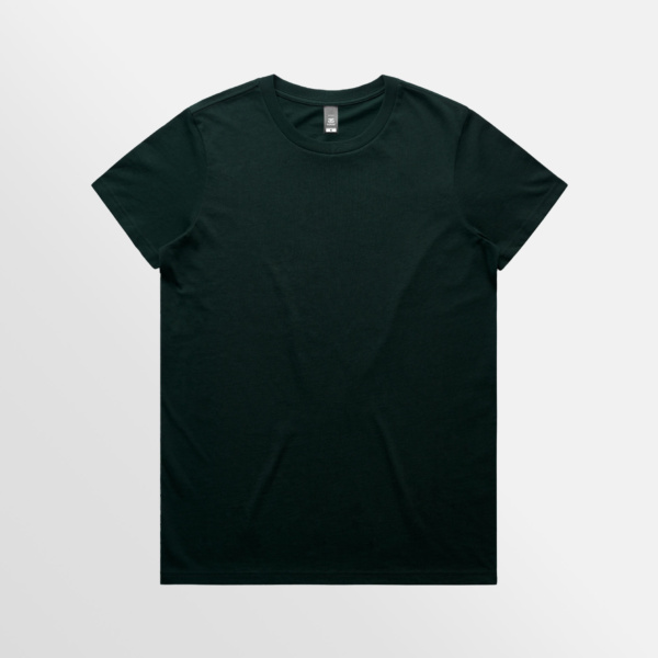 Custom T-shirt Printing AS Colour Maple Tee Pine Green