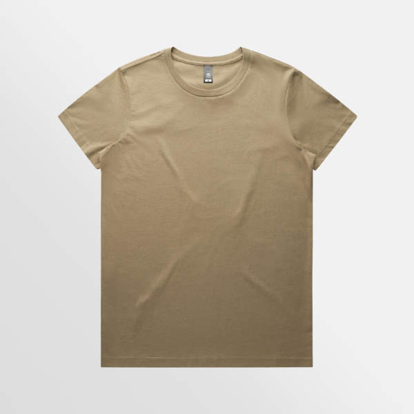 Custom T-shirt Printing AS Colour Maple Tee Sand