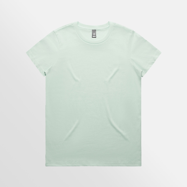 Custom T-shirt Printing AS Colour Maple Tee Seafoam