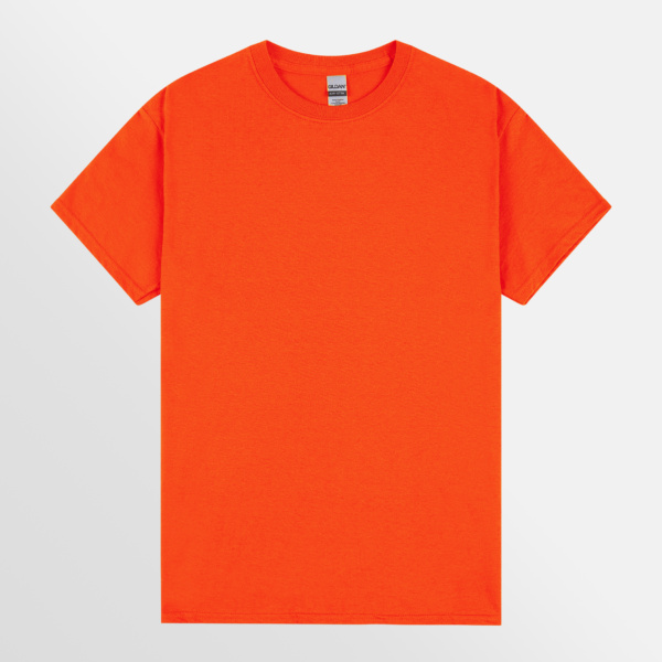 Custom Printed T-shirts Gildan Essential Heavy Tee Orange
