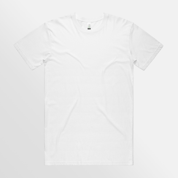 Custom T-shirt Printing AS Colour Staple Organic Tee White