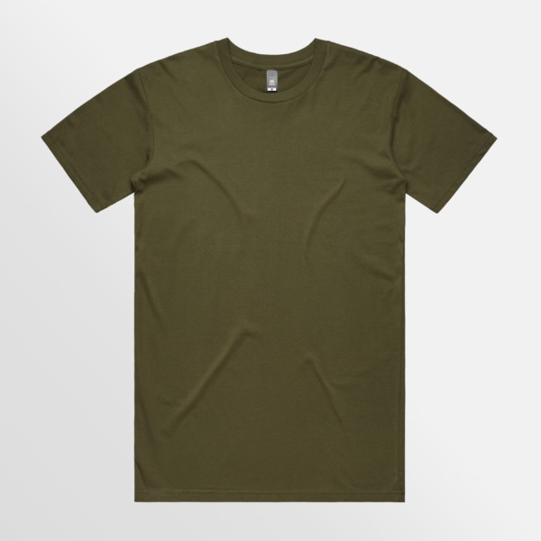 Custom T-shirt Printing AS Colour Staple Tee Army