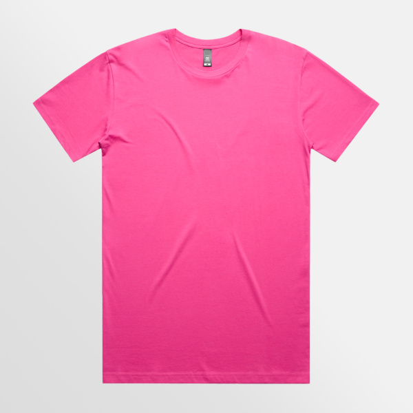 Custom T-shirt Printing AS Colour Staple Tee Charity Pink