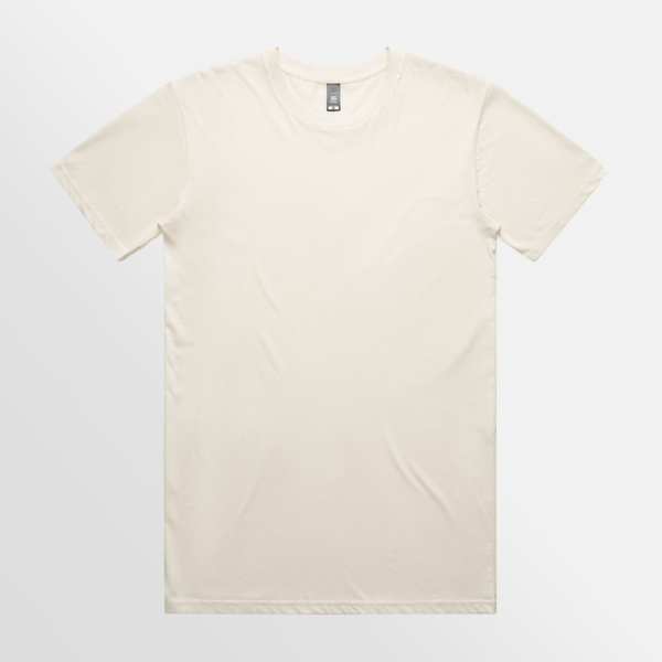 Custom T-shirt Printing AS Colour Staple Tee Ecru